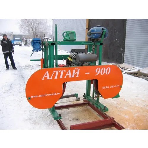 Горизонтальная лентoчная пилорaма Алтай 900А prof