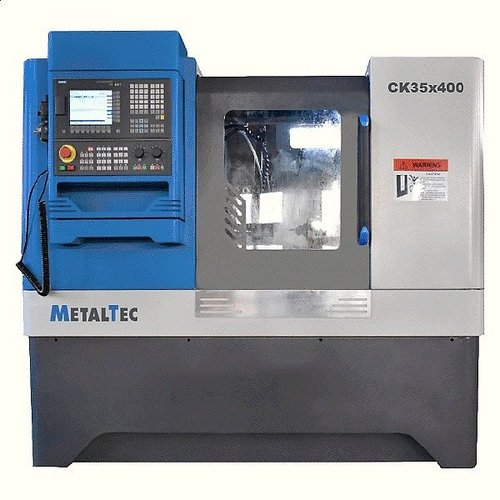 Токарный станок c ЧПУ с горизонтальной станиной MetalTec CK 35x400 (комплектация ПРОМ +)