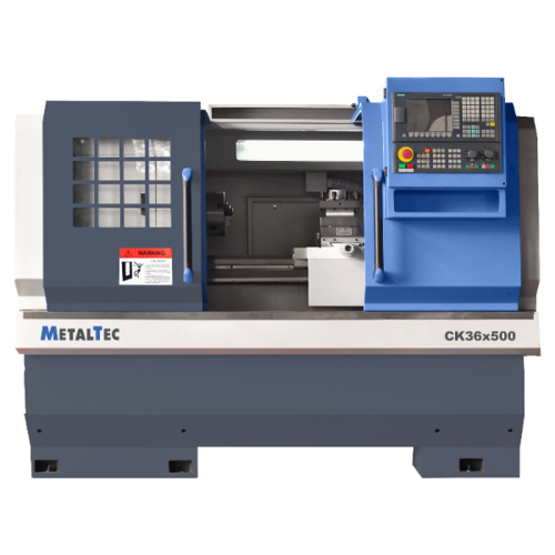 Токарный станок c ЧПУ с горизонтальной станиной MetalTec CK 36x500