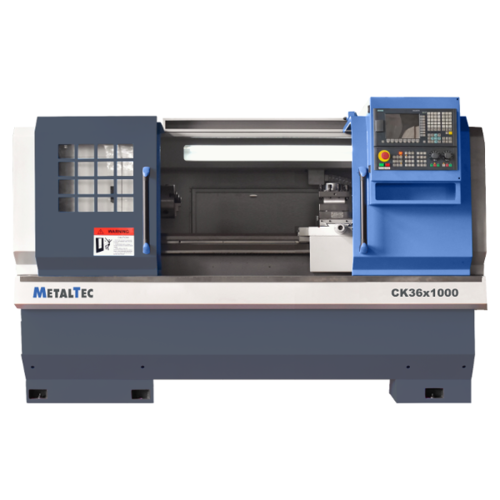 Токарный станок c ЧПУ с горизонтальной станиной MetalTec CK 36x1000
