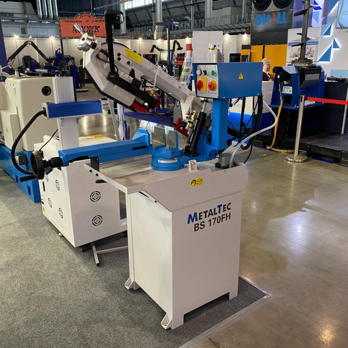 Ленточнопильный станок по металлу ручной MetalTec BS 170 FH купить в ...