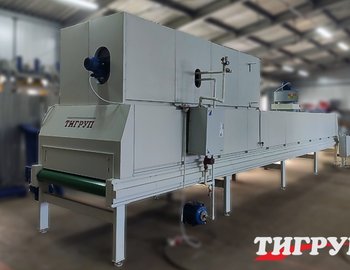 Проходной сушильный туннель для окрасочных камер