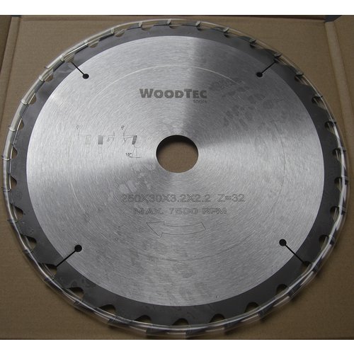 Пила дисковая столярная  Ø350 х 30 х 3,6/2,5 Z108 WZ WoodTec