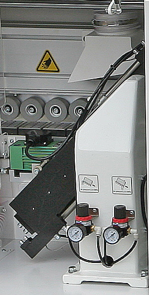 Торцовочный агрегат с двумя двигателями WoodTec H355 F